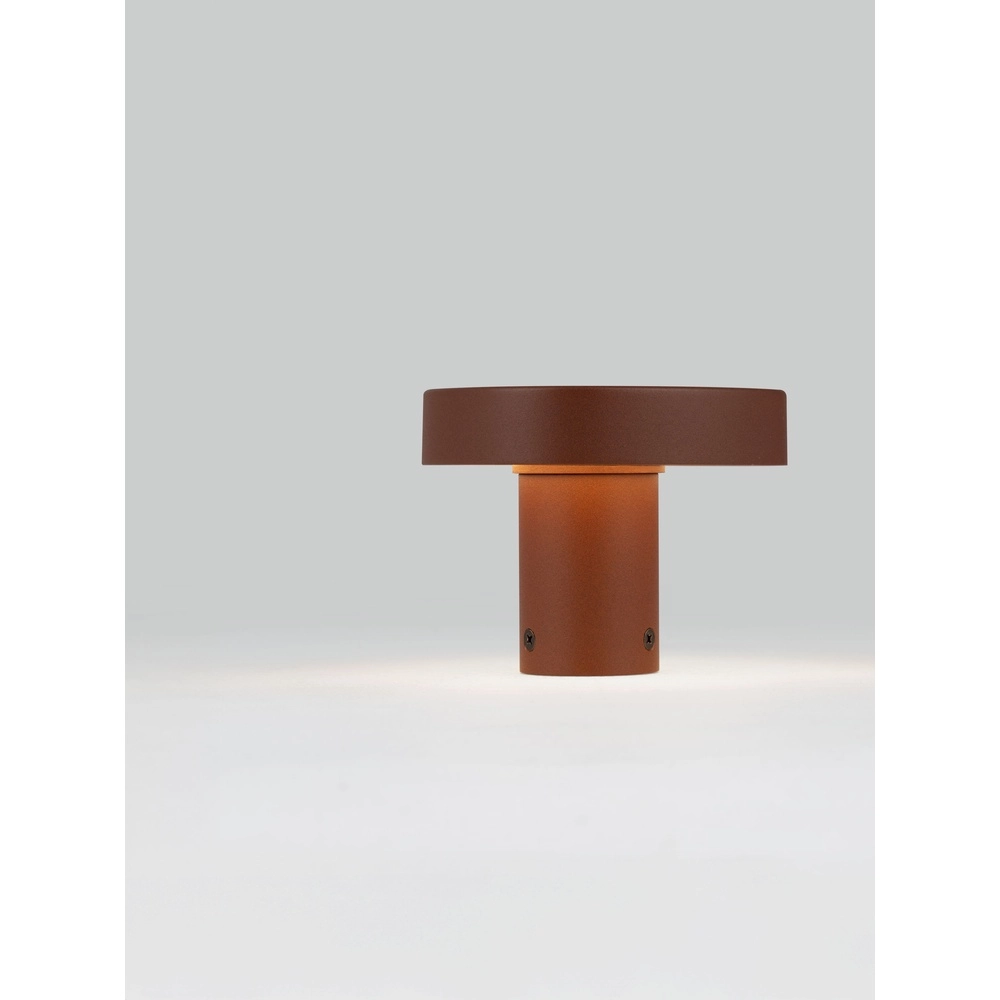 Design garden lamp Balic 10cm rust brown