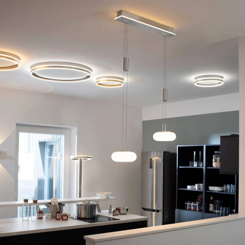 2-light pendant lamp Q-Etienne metal Paul Neuhaus 4012248350409