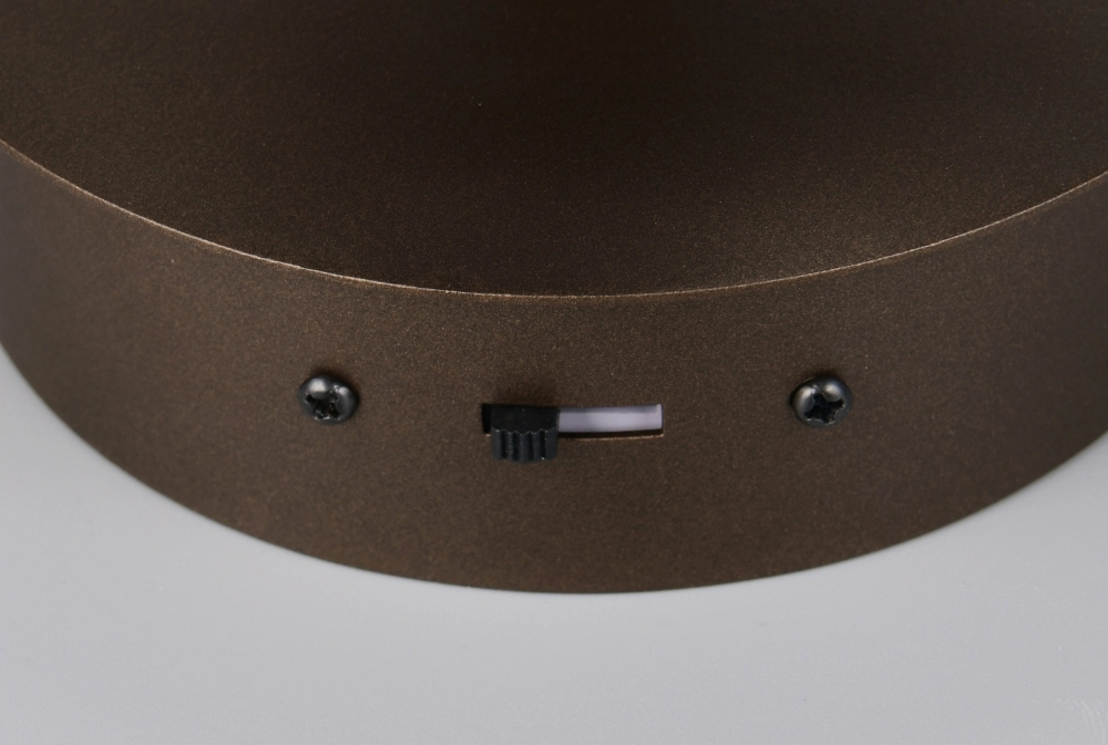 Led wall lamp Orbit Platinum Brown Trio 4017807686630