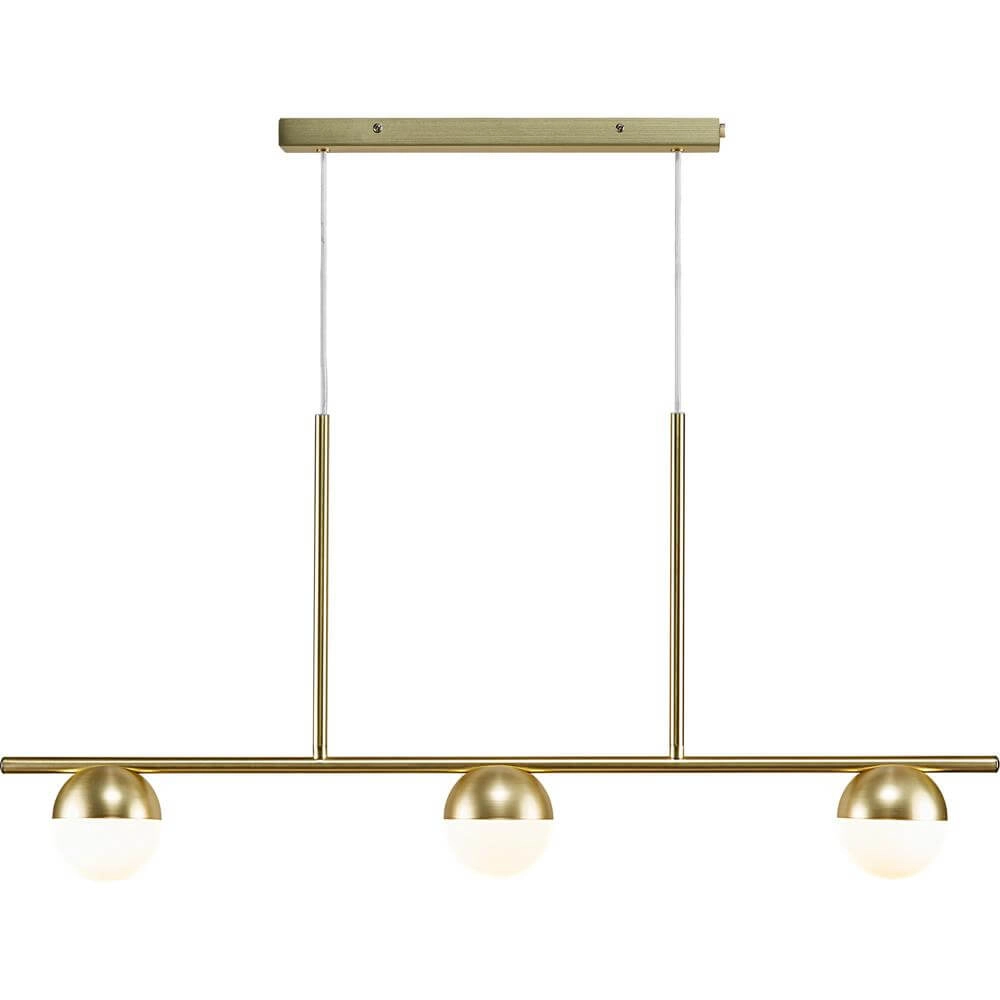 Pendant lamp design Contina brass