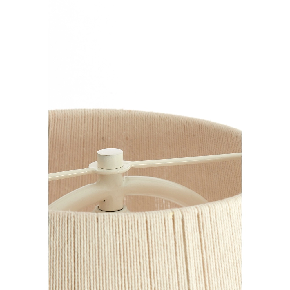 Table lamp Espino Ø 31cm - natural linen Light & Living 8717807808785
