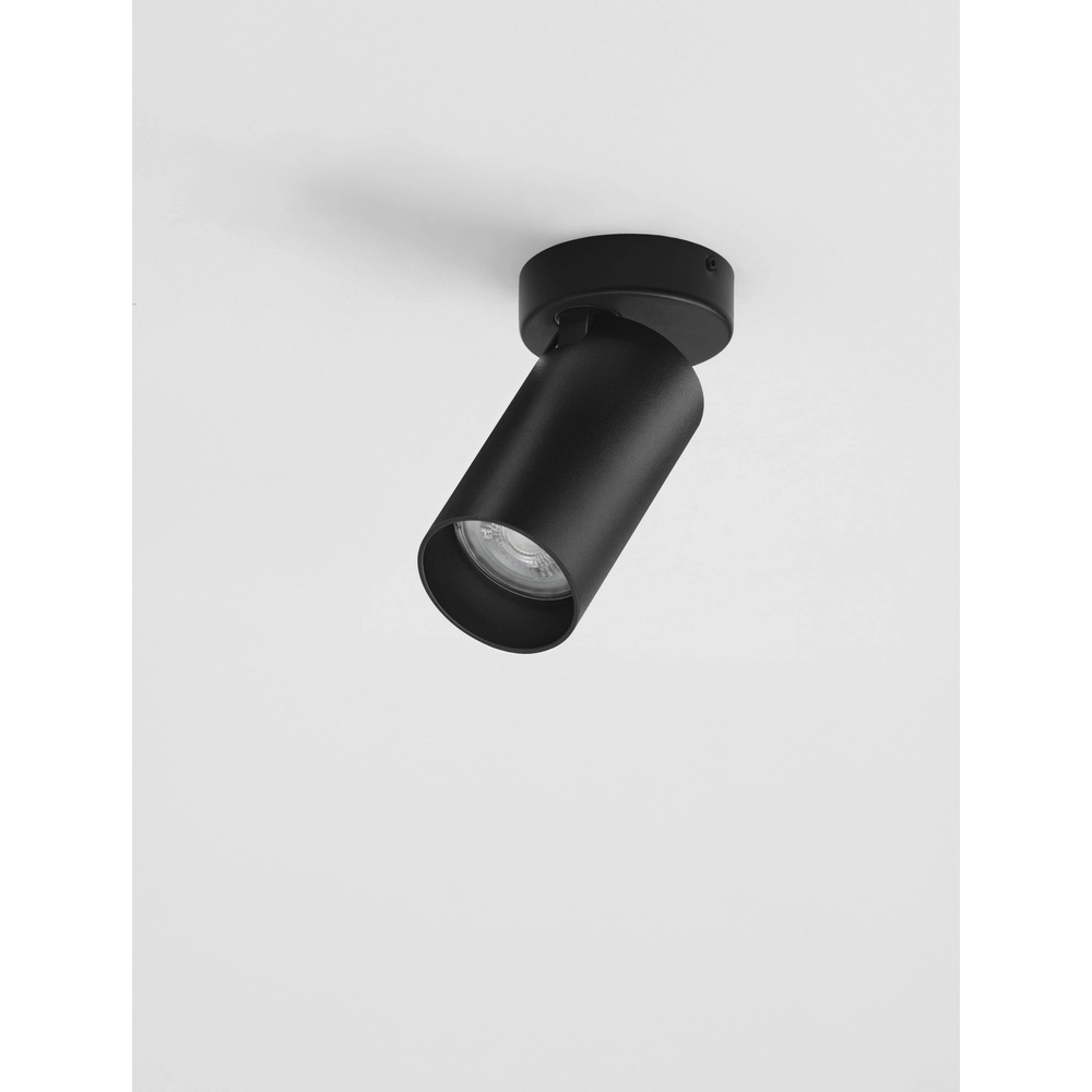 Ceiling spotlight Oso black Ø 7cm Lyora 5212017465047