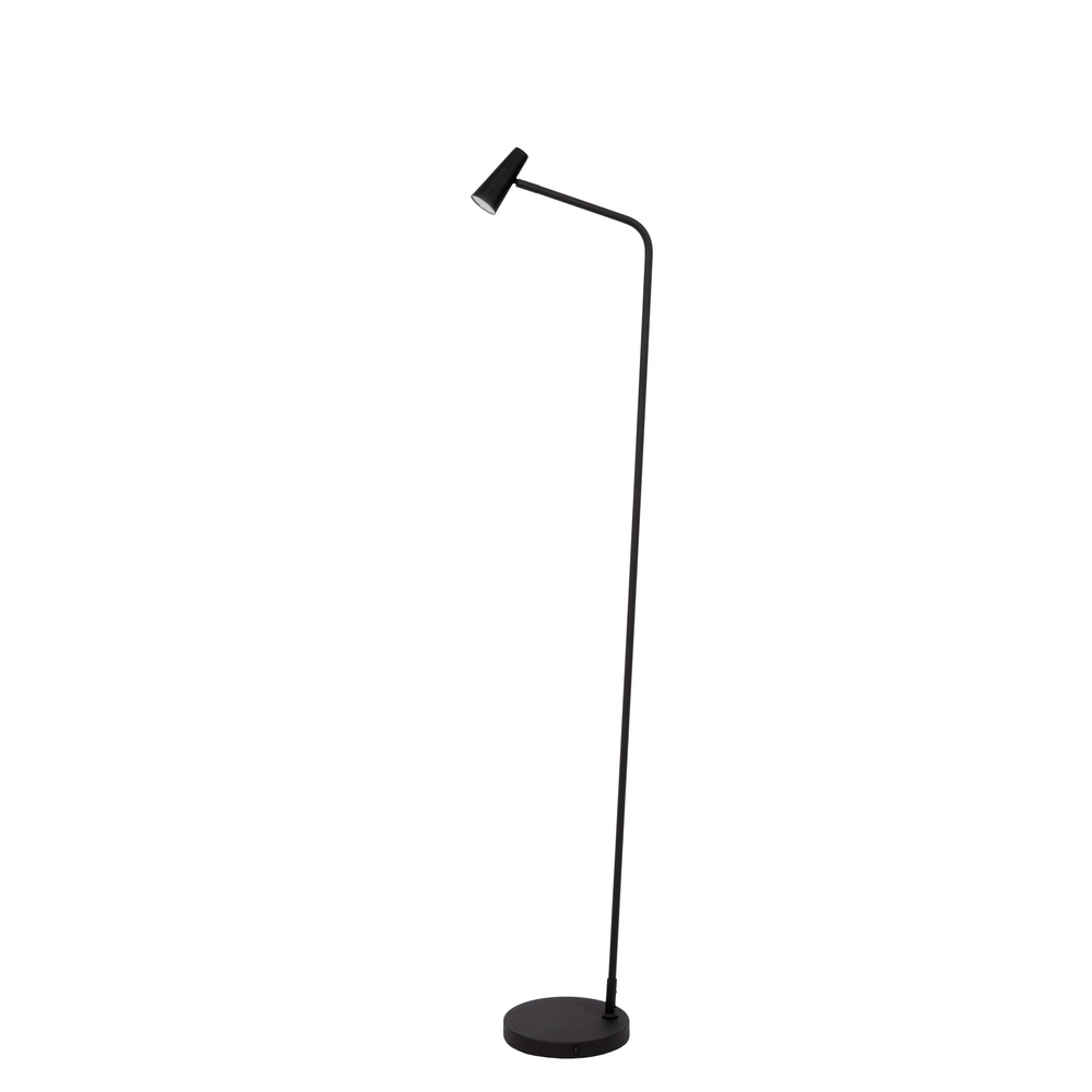 Rechargeable floor lamp Stirling Black