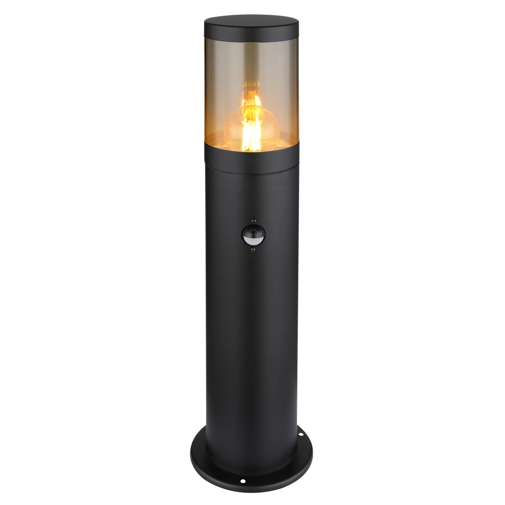 Modern garden lamp Xeloo Black with sensor