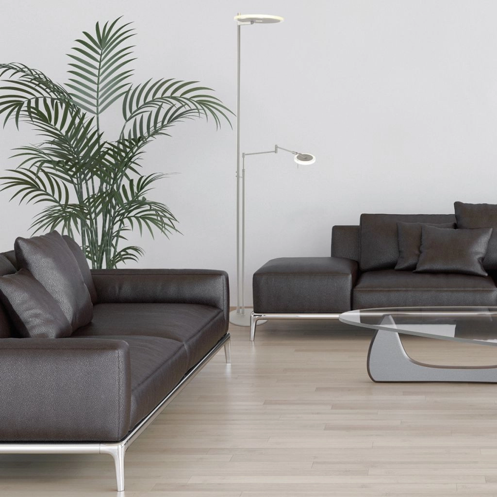 Modern reading lamp Turound grey Steinhauer 8712746131093