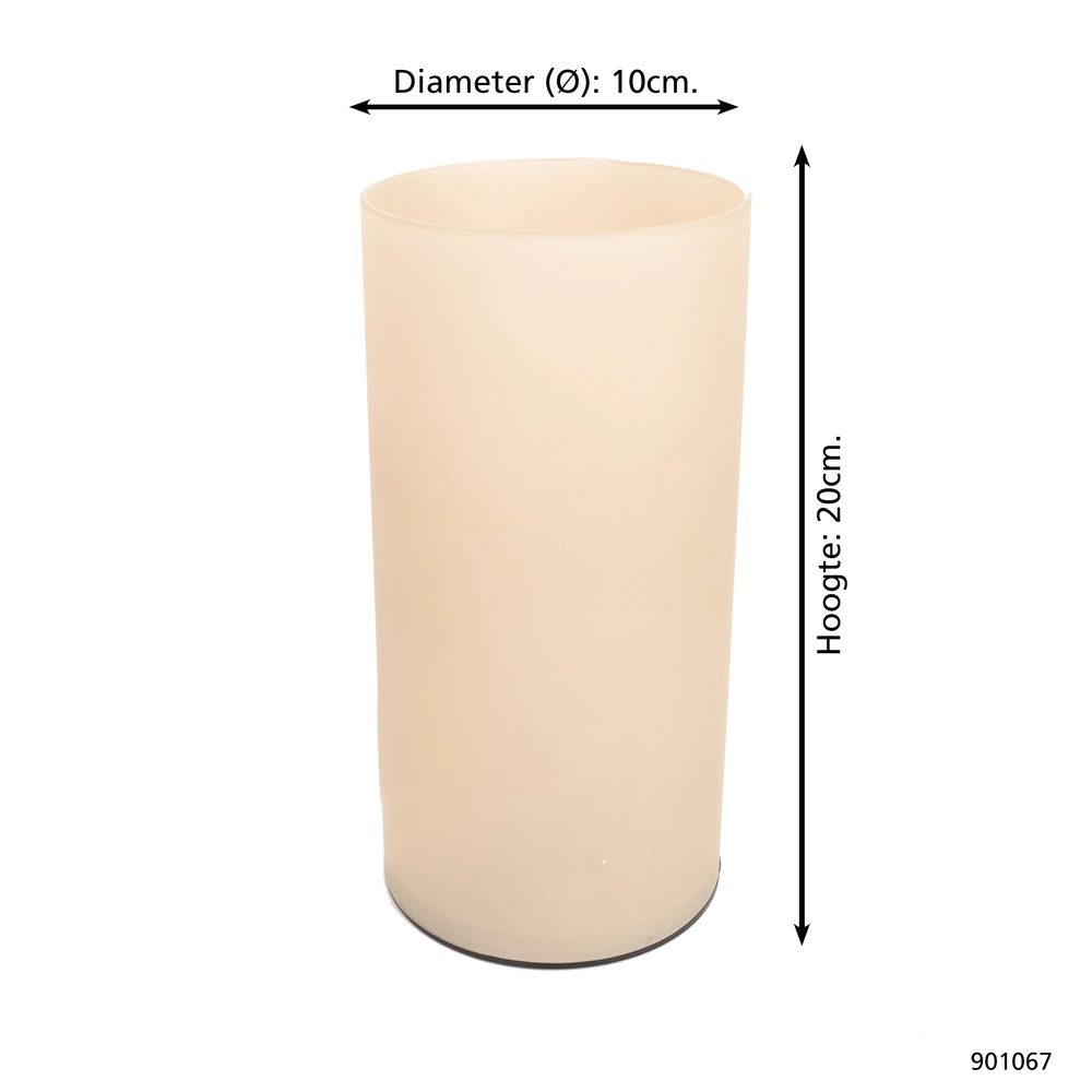 Bedside Lamp Geo frosted white glass Eglo 9008606304349