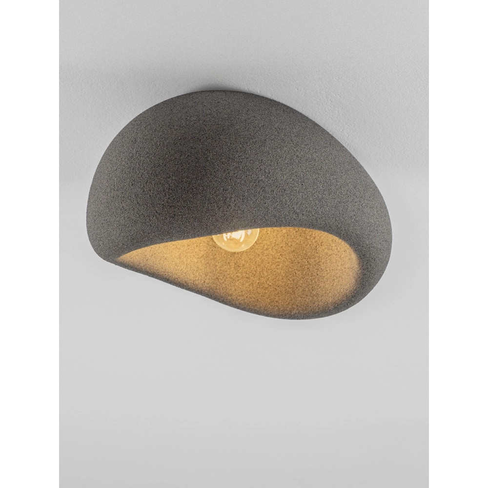 Natural ceiling lamp Aere grey 40cm Lyora 5212017476753