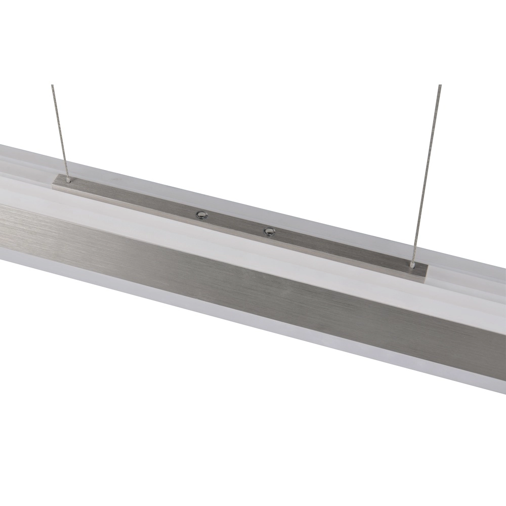 Modern pendant lamp Arcola 152cm nickel Trio 4017807662023