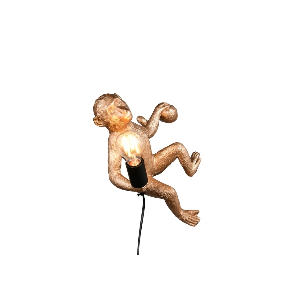 Wall lamp Louy monkey gold Trio 4017807667967