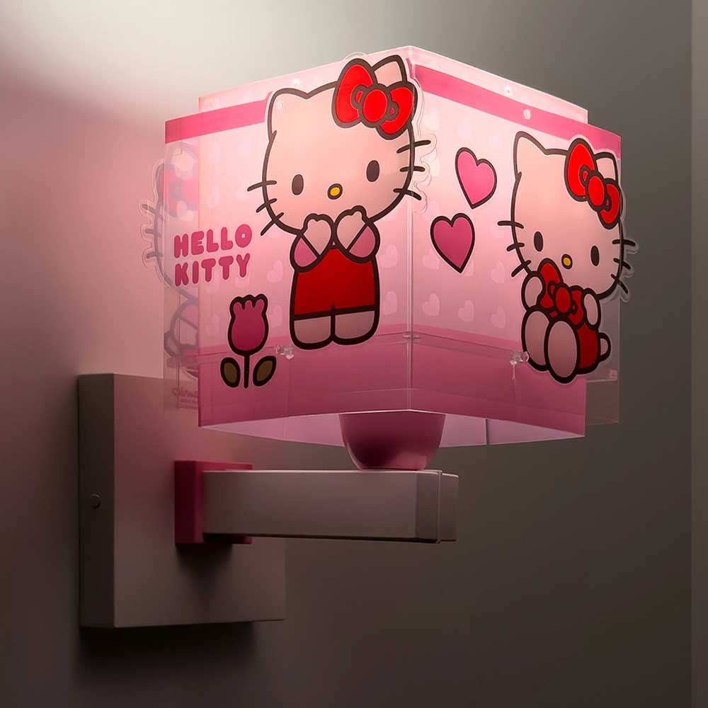 Wall lamp Hello Kitty pink Dalber 8420406732695