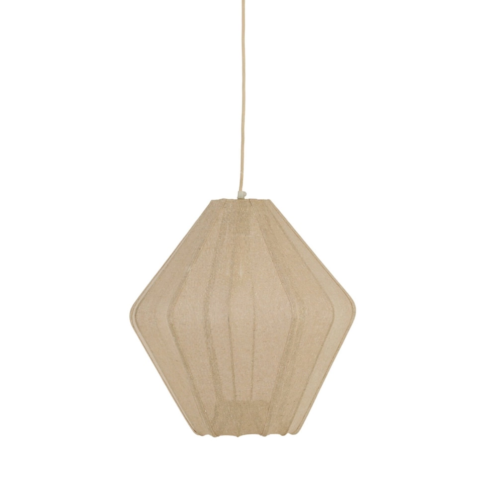 Pendant lamp Tambisan brown Ø 44cm