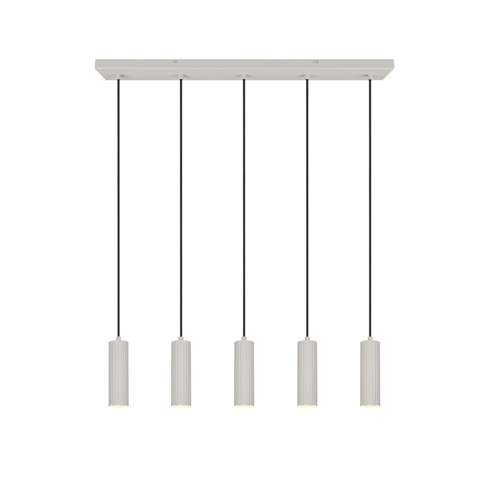5-light pendant lamp Soka grey Trio 4017807658552