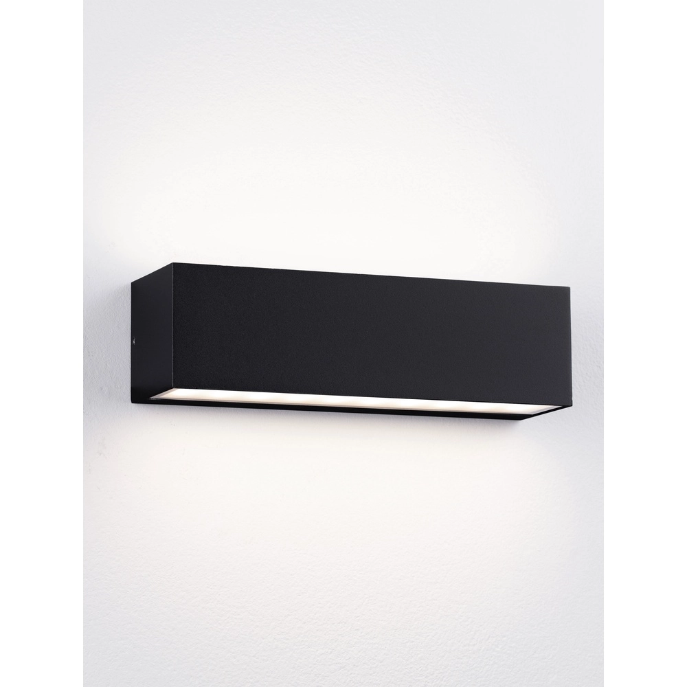 Black wall lamp Flora design