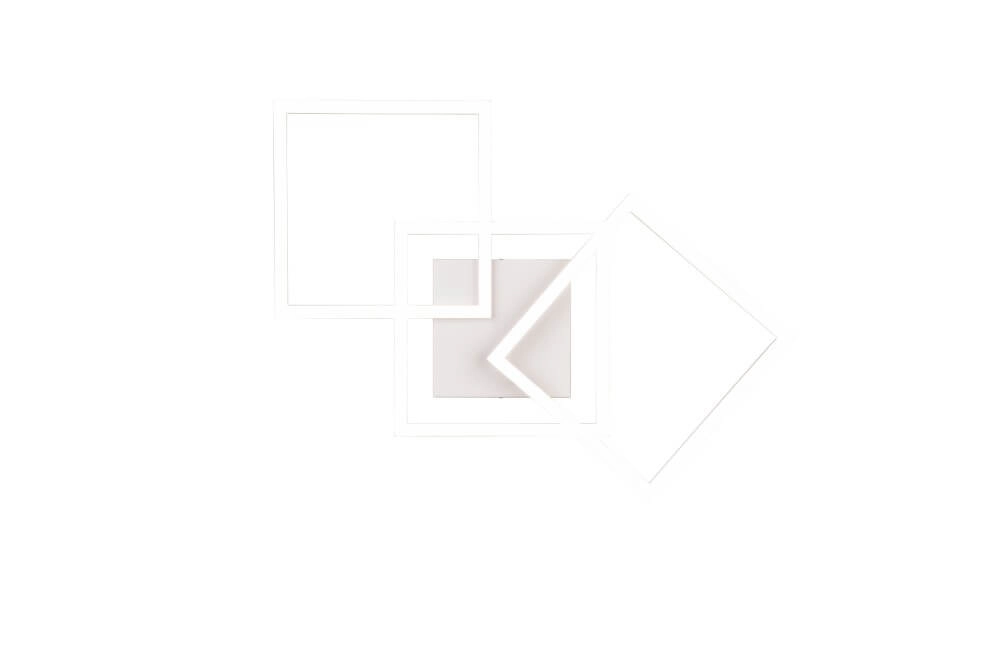 White ceiling lamp Trail design Trio 4017807577105