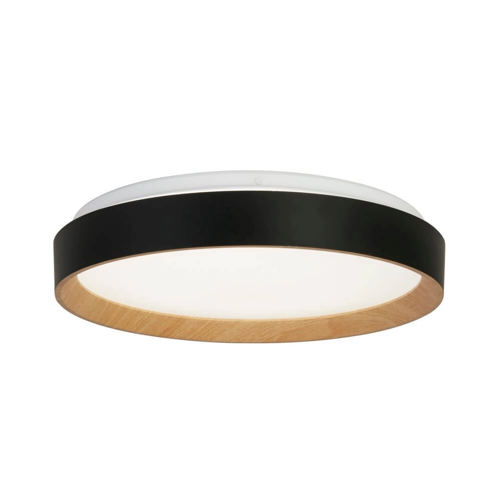 Black ceiling lamp Sorrento white window