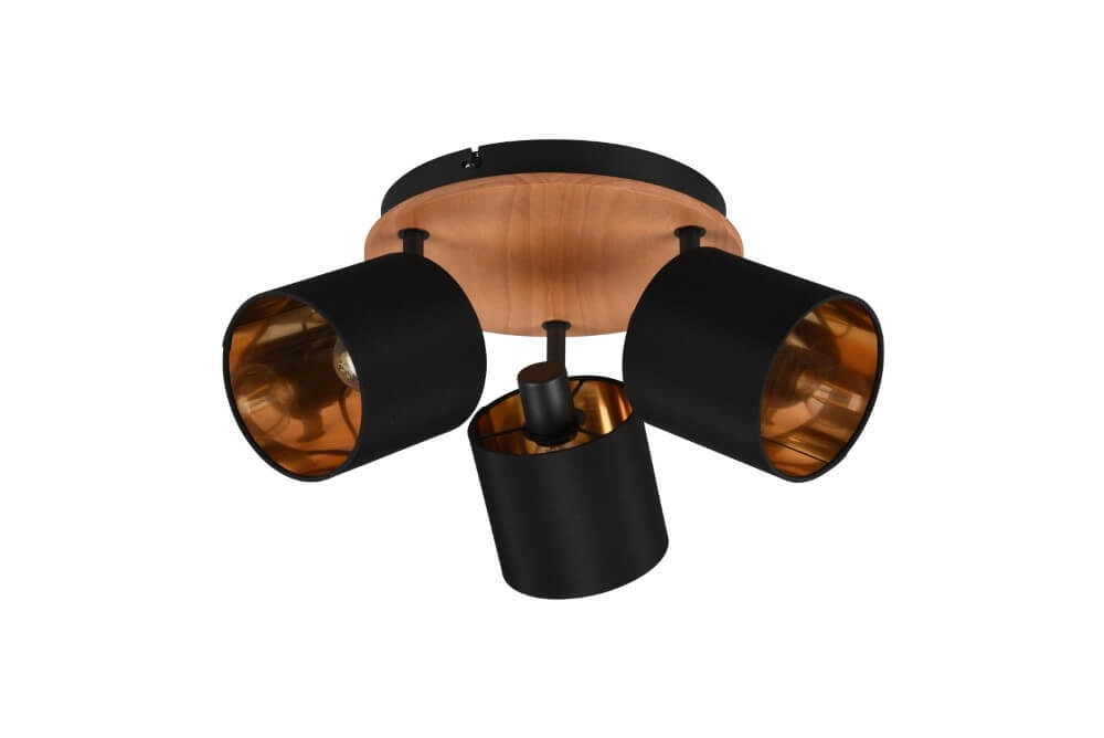 Rural ceiling spotlight Tommy 3-light Trio 4017807542585