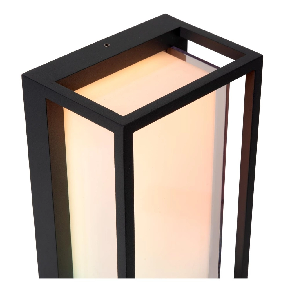Black wall lamp Quadra Design Lucide 5411212690302