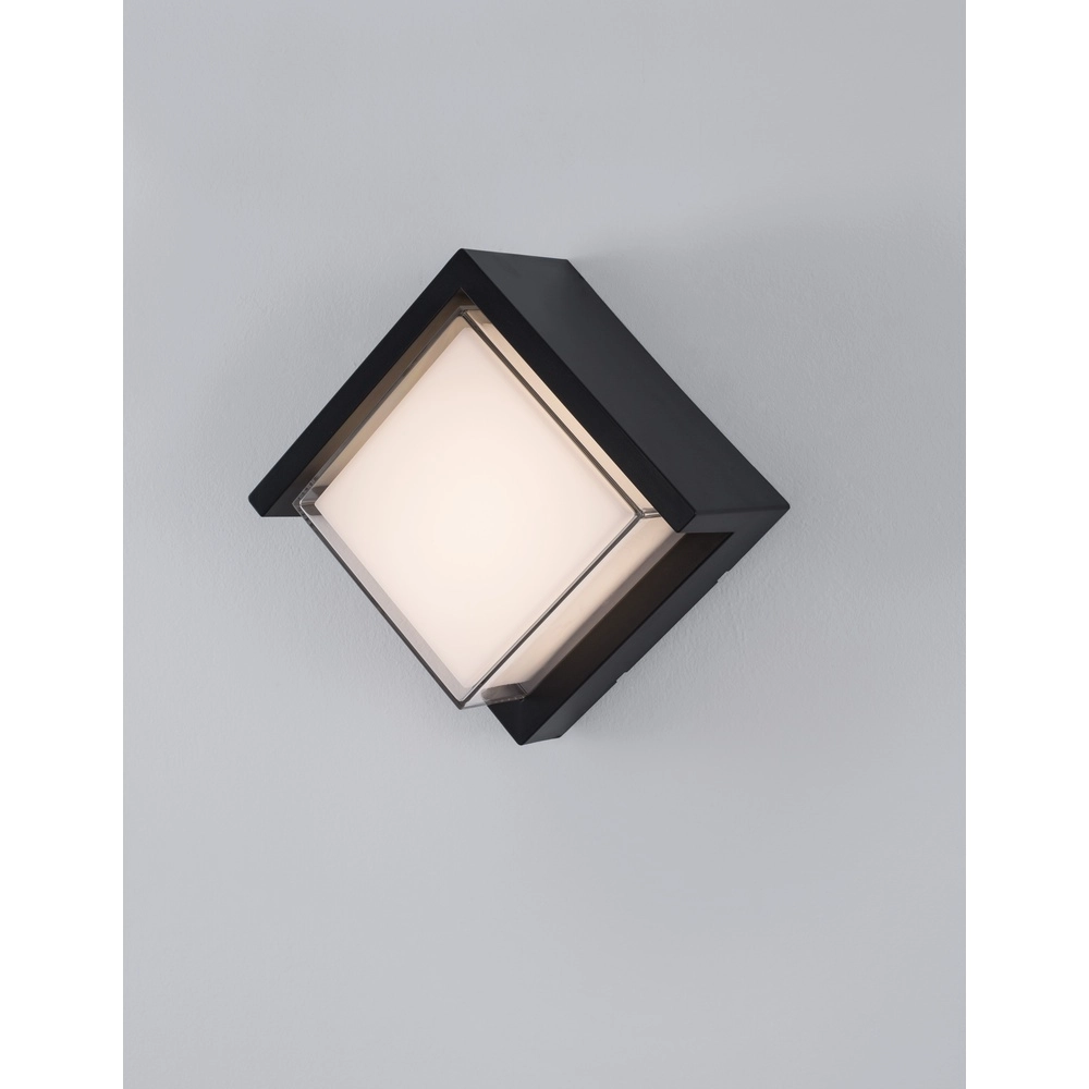 Design wall lamp Max square grey