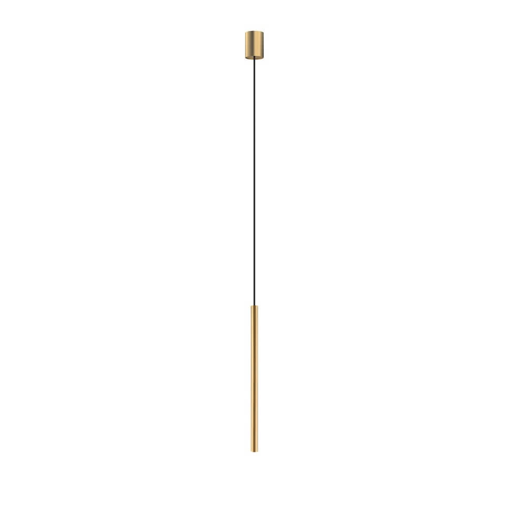 Narrow pendant lamp Laser 490 Gold