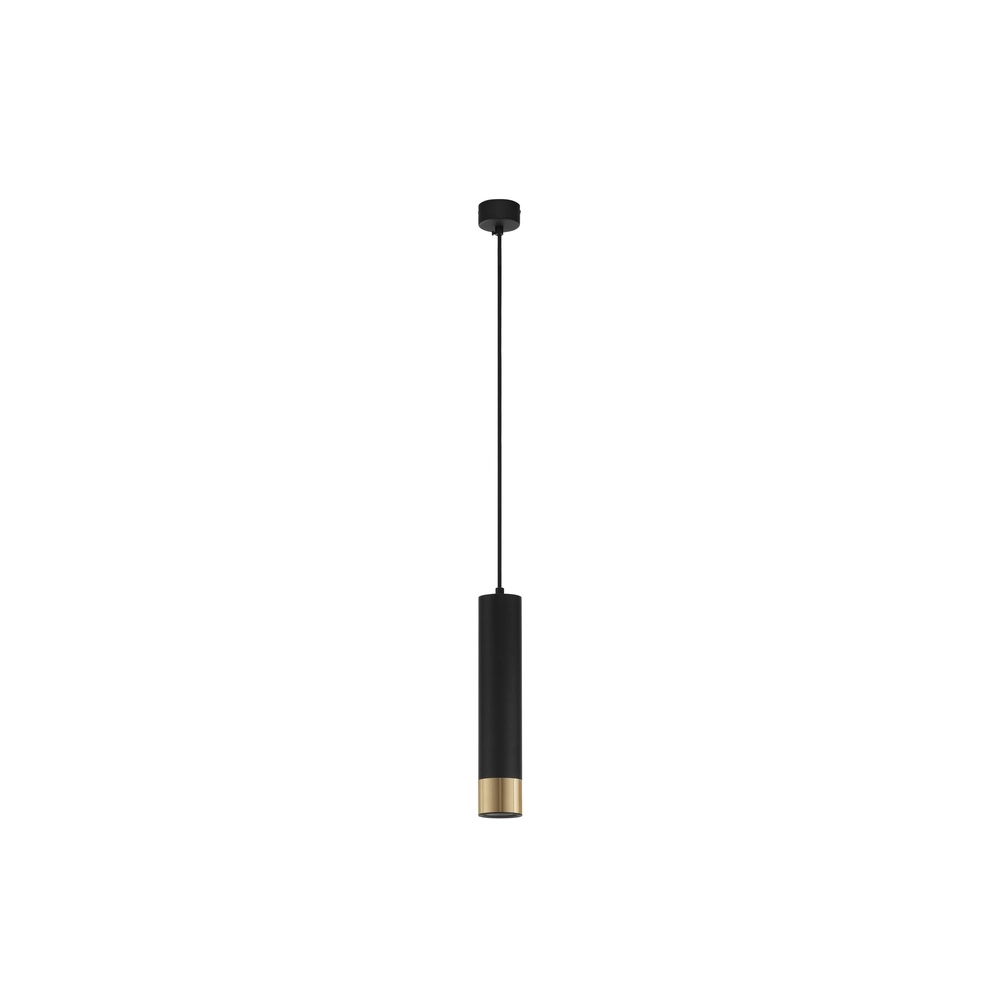 Design pendant lamp Picto 30cm black with gold Lyora 5212017430373