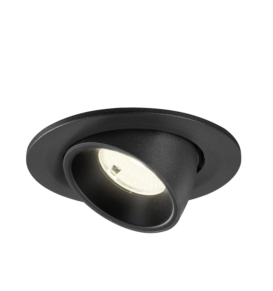 Recessed spotlight Numinos Gimble S black 4000K - 55deg SLV 4024163313339