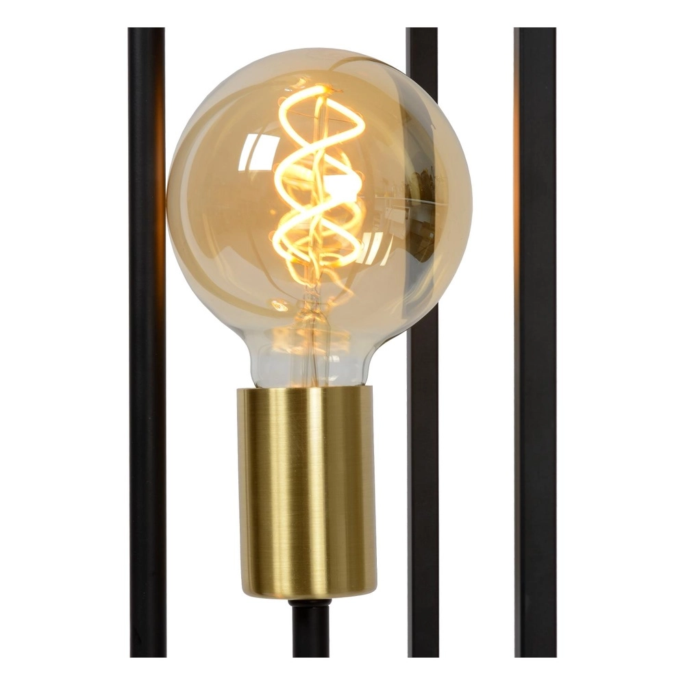 Floor lamp Ruben Black Lucide 5411212000200