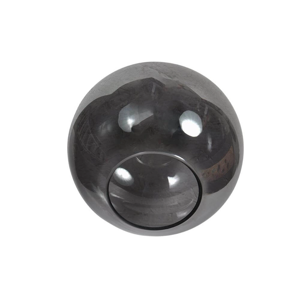 Pendant lamp HaloSwap with 1 ball of smoke glass Ø 20cm Steinhauer 8712746179736
