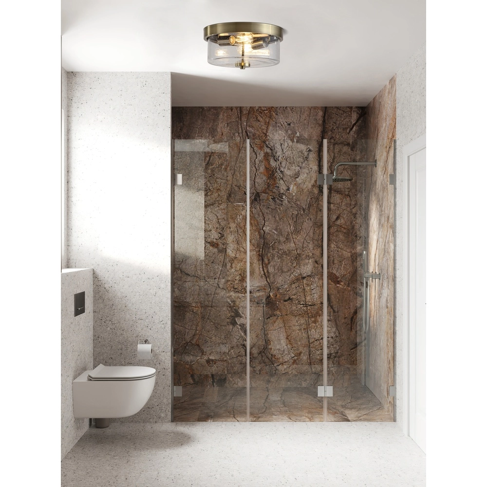 Ceiling lamp Empire gold IP44 Searchlight 5053423304007