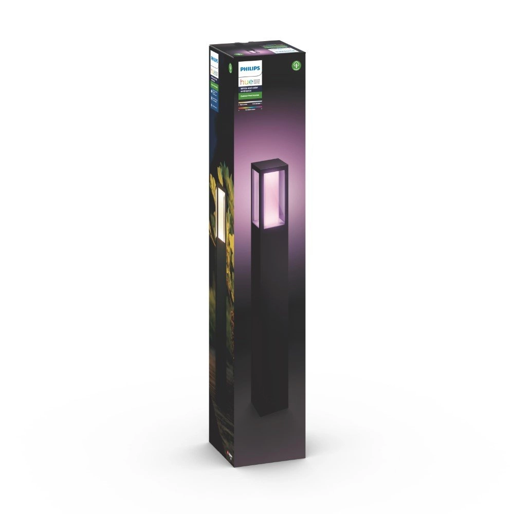 Pedestal Outdoor lamp Hue Impress 230volt - 77cm - black Philips 8718696170519