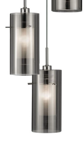 Vide pendant lamp Duo 2 Searchlight 5053423018973