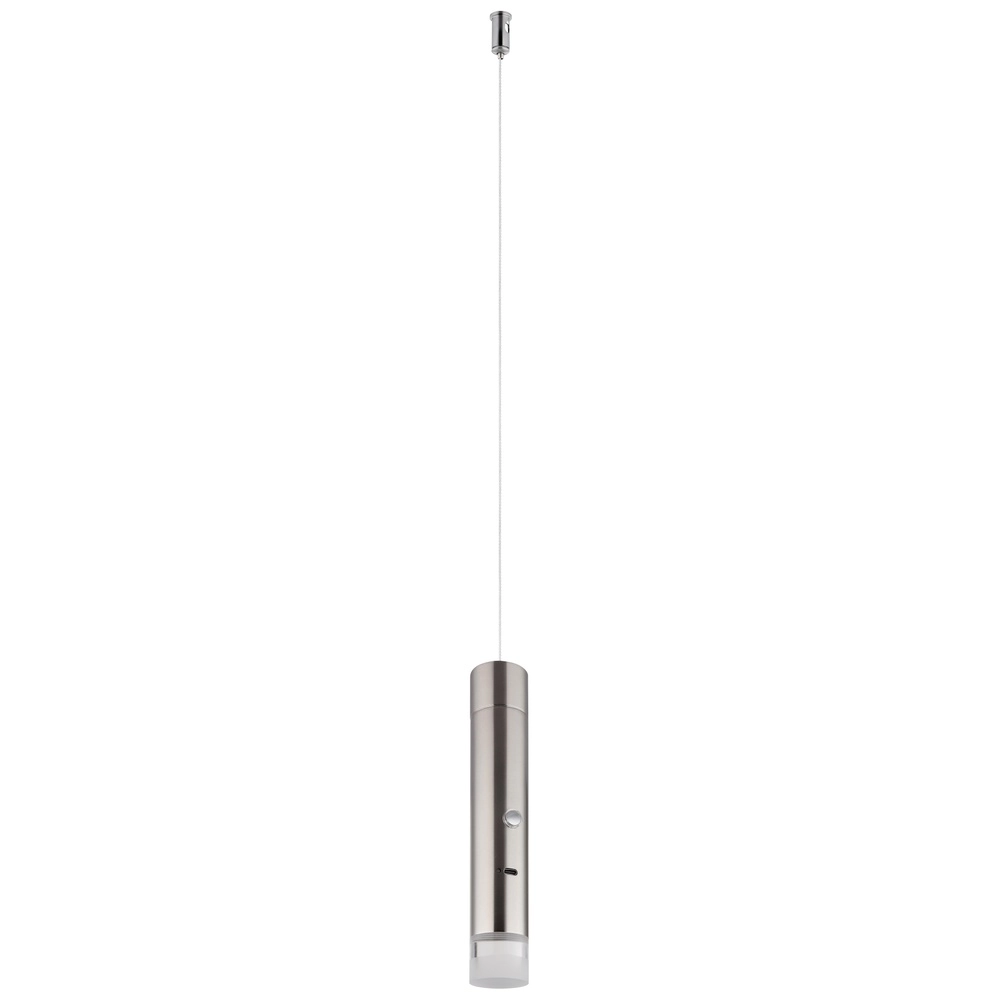 Sleek pendant lamp Pelo nickel Globo 9007371575824