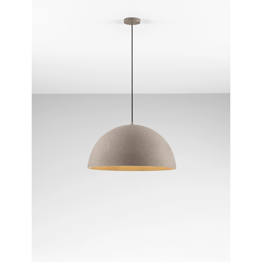 Pendant lamp Starla brown Ø 60cm