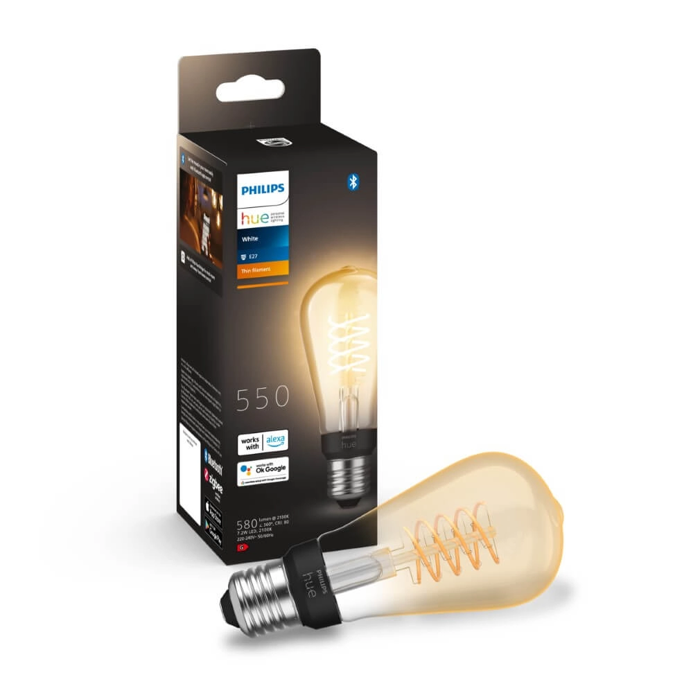 Light source Hue - E27 - 7W - White 13.5cm high Philips 8719514342989
