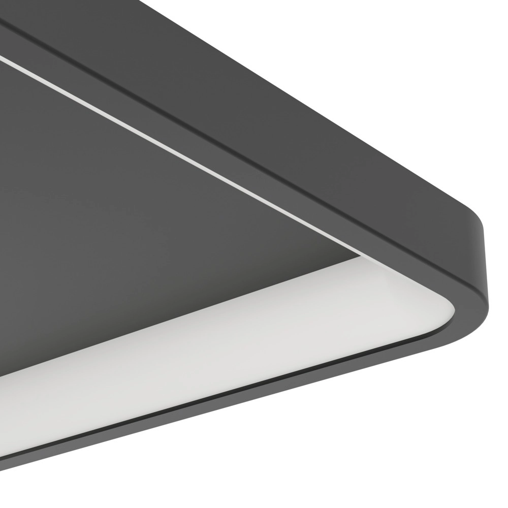 Square ceiling lamp Loretello-Z Smart Black Eglo 9008606358229