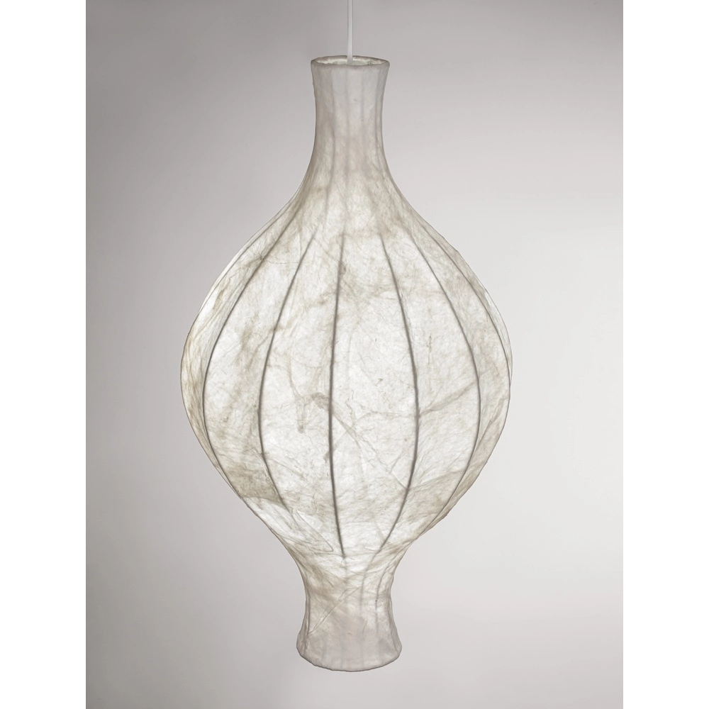 White pendant lamp Seda Ø 35cm