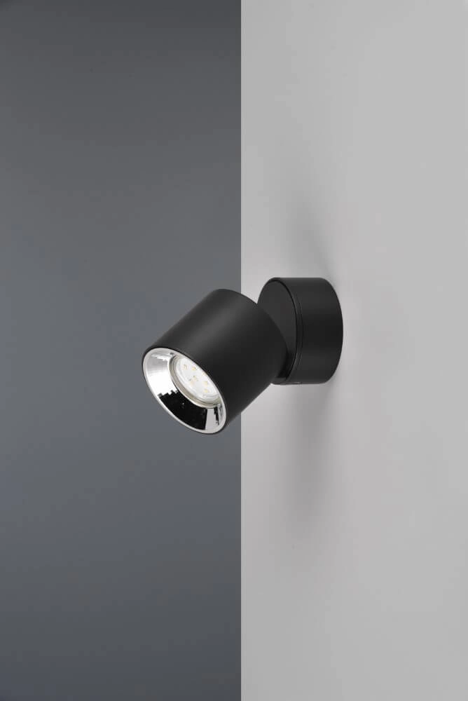 Ceiling light Guayana black Trio 4017807573930