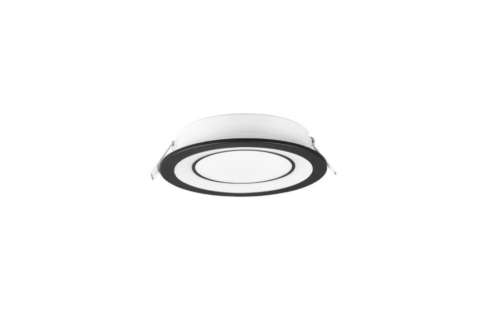 Recessed lighting Core 14.8cm black Trio 4017807504156