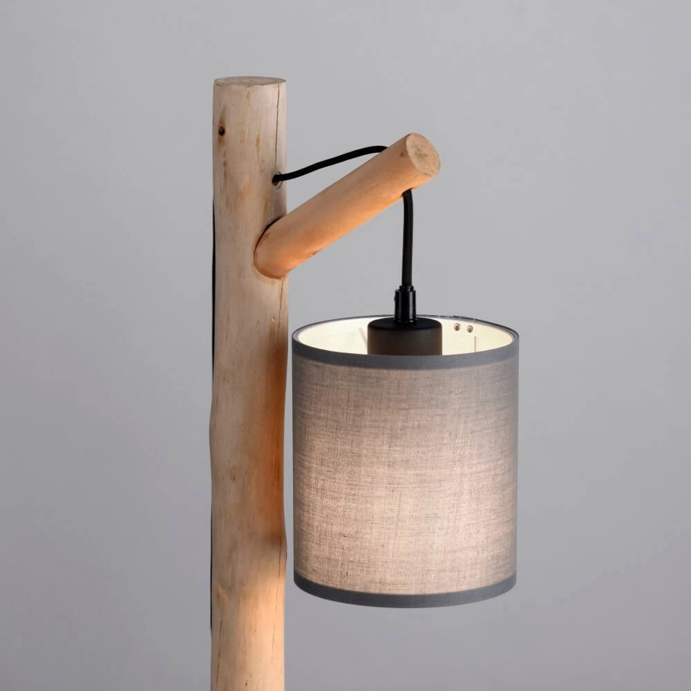 Country table lamp Green Tribu Taupe Just Light 4043689995188