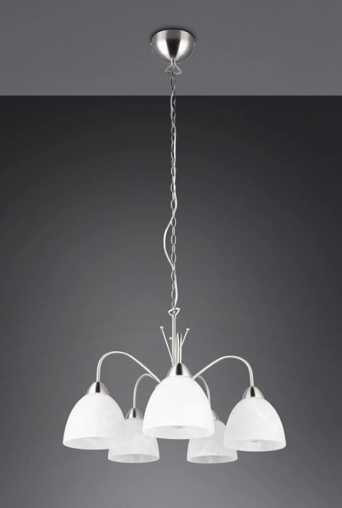 5-light pendant lamp Dobby Trio 4017807609004