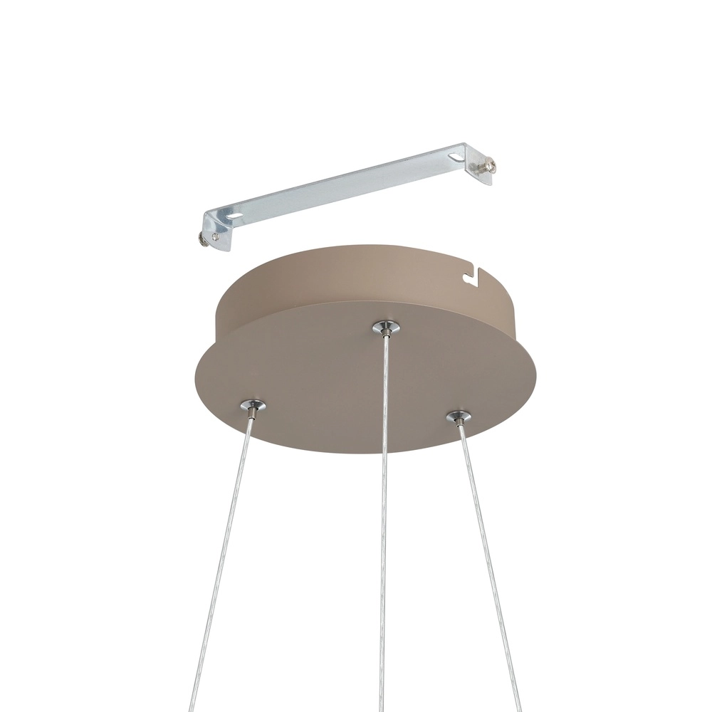 Ø 70cm LED pendant light Ruotale sand Eglo 9008606303540