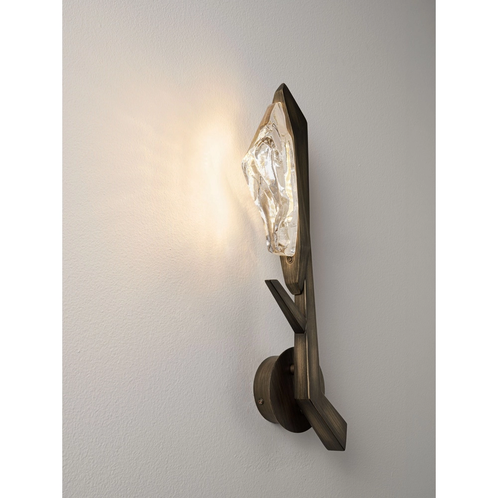 Antique wall lamp Greta Antique brass Lyora 5212063500358