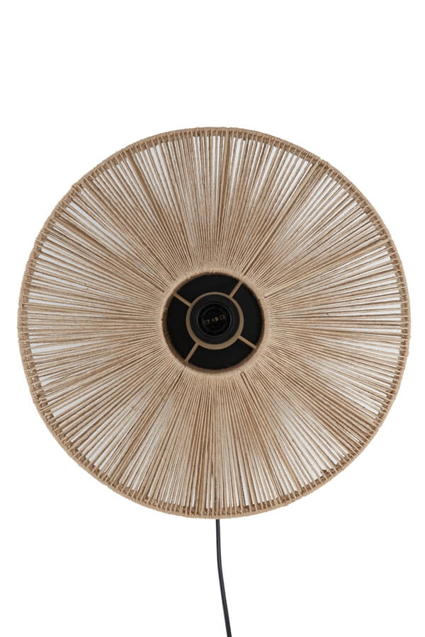 Rattan wall lamp Lyra Ø 43cm Light & Living 8717807681197