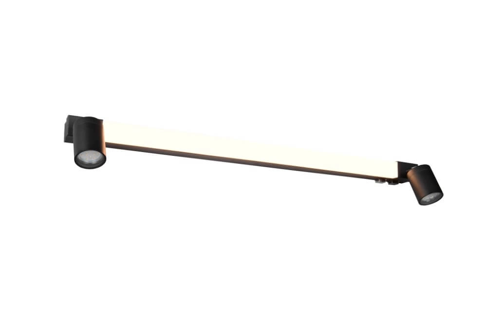 Mirror lamp Enrico 90cm - black Trio 4017807615654