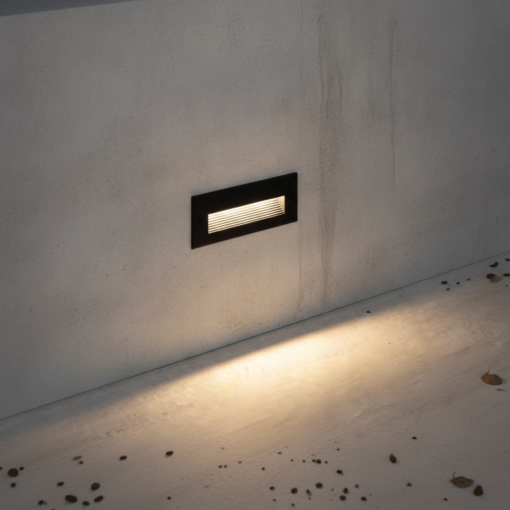 Recessed light Polka 25cm black