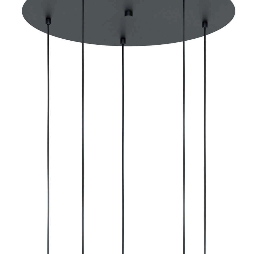 Vide hanging lamp Molineros black - led Stars of Light 9002759397272