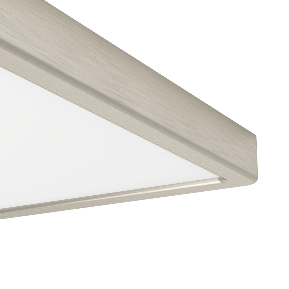 IP44 Zigbee lamp Fueva 6-Z Square - Stainless Steel - 39x39cm Eglo 9008606354092