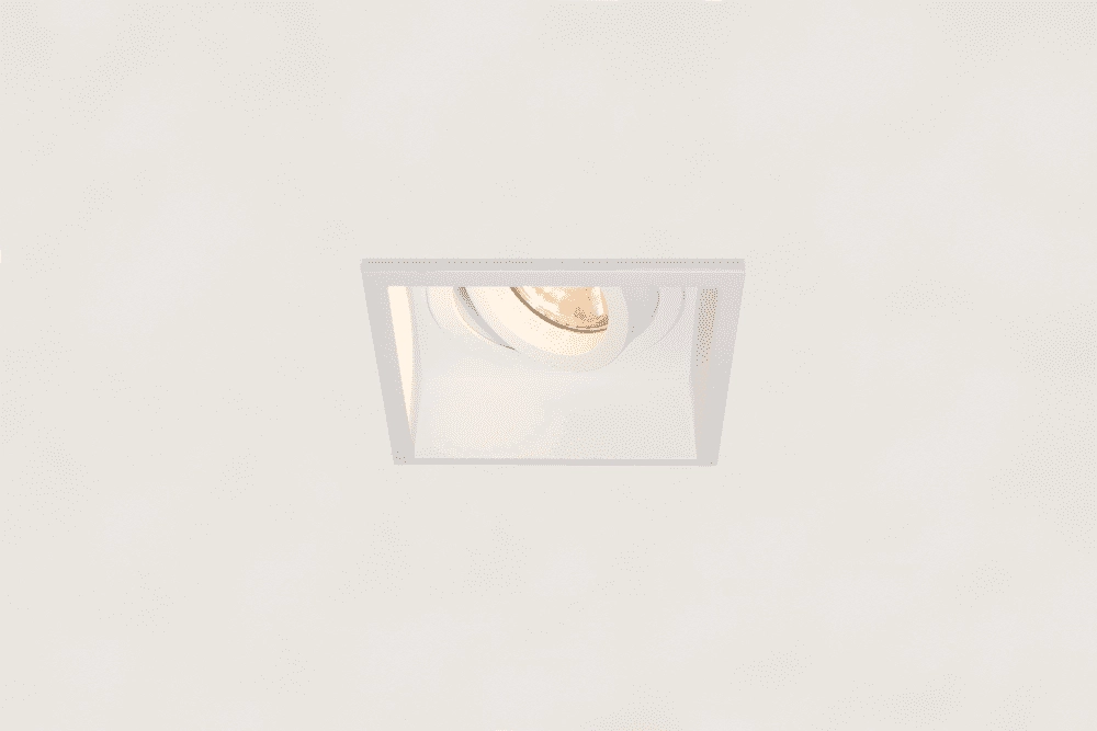 Square recessed spot Rex white Artdelight 8719831735525