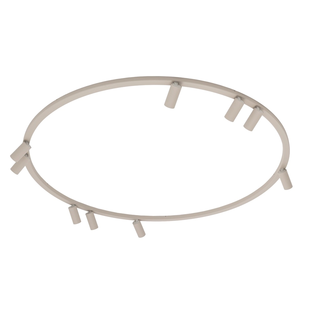 Circle surface-mounted spotlights Fourty 9x GU10 - beige Lyora 5903139119542