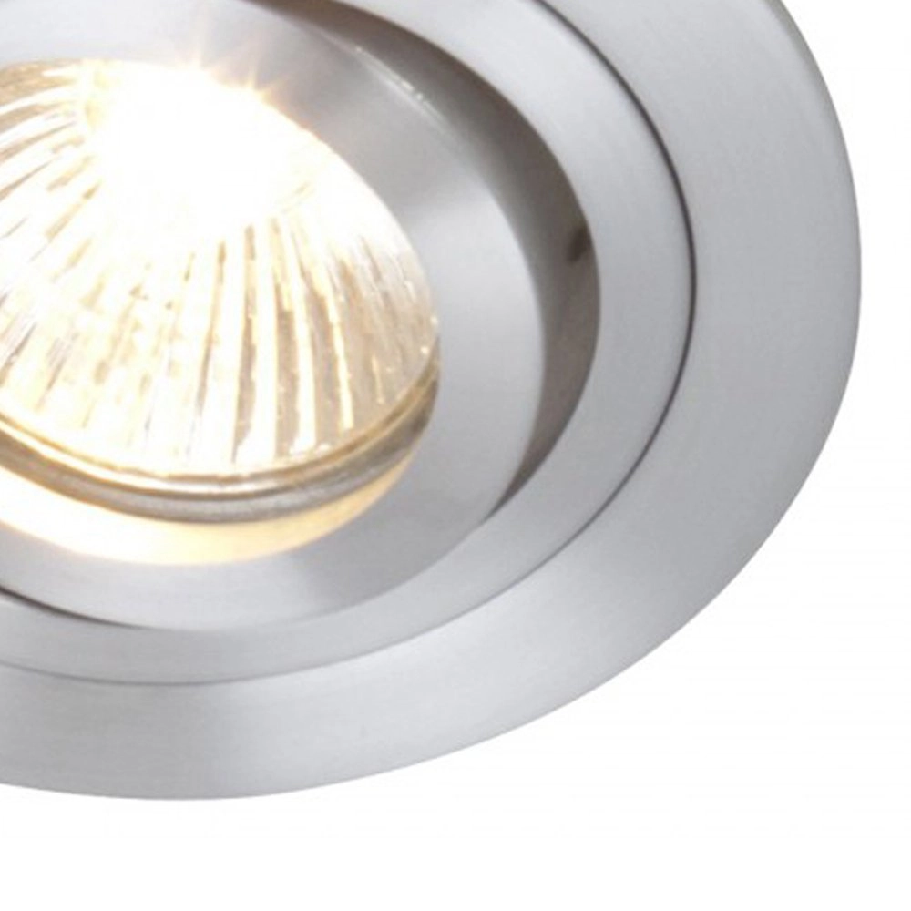 Downlight Vespo Round 10cm metallic gray Steinhauer 8712746091885