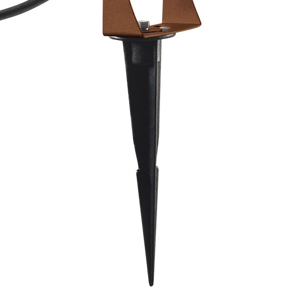 Garden spotlight Led Spike 6w - 3000K - 8cm rust brown SLV 4024163223843